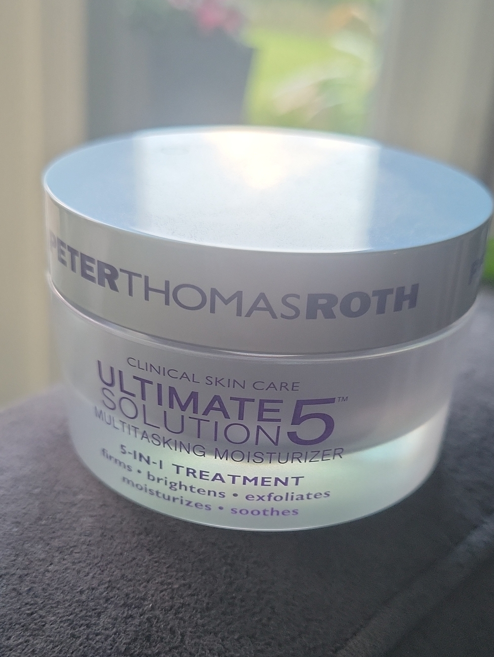 Peter Thomas Roth Iridescent Jar with Purple Accents